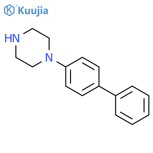 1-Biphenyl-4-yl-piperazine structure