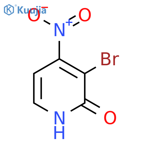 3-Bromo-2-hydroxy-4-nitropyridine structure