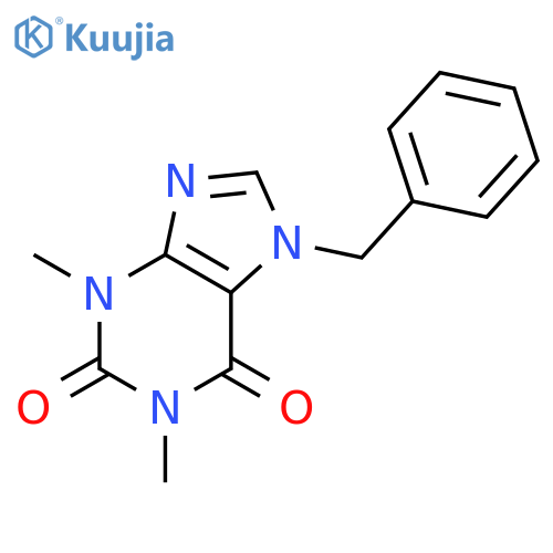 7-Benzyltheophylline structure