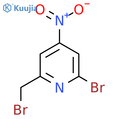 2-Bromo-6-bromomethyl-4-nitropyridine structure