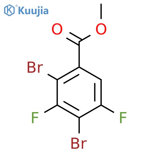 Methyl 2,4-dibromo-3,5-difluorobenzoate structure