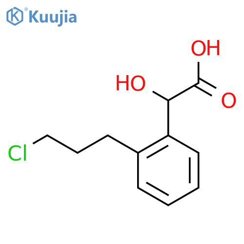 2-(3-Chloropropyl)mandelic acid structure
