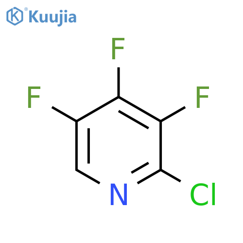 2-Chloro-3,4,5-trifluoropyridine structure