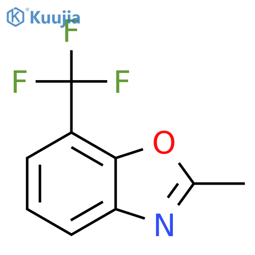 2-Methyl-7-(trifluoromethyl)benzo[d]oxazole structure