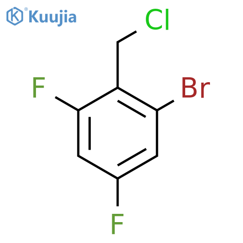 2-Bromo-4,6-difluorobenzyl chloride structure