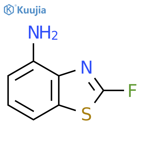4-Amino-2-fluorobenzothiazole structure