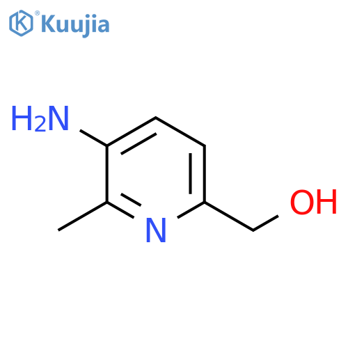 3-Amino-2-methylpyridine-6-methanol structure