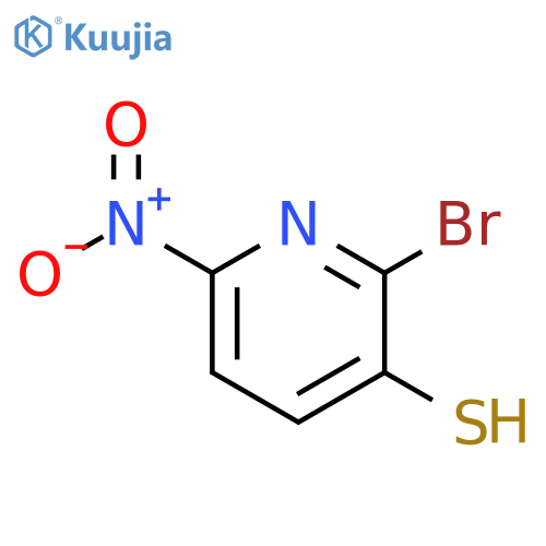 3-Pyridinethiol, 2-bromo-6-nitro- structure