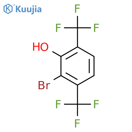 3,6-Bis(trifluoromethyl)-2-bromophenol structure