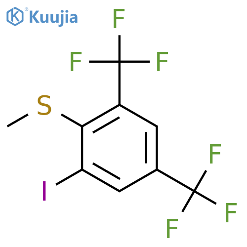 2,4-Bis(trifluoromethyl)-6-iodothioanisole structure