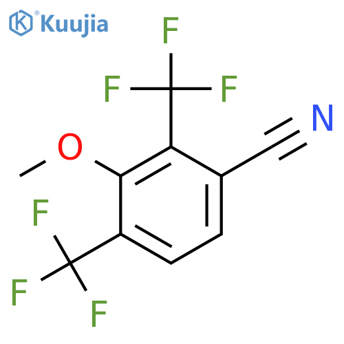 2,6-Bis(trifluoromethyl)-3-cyanoanisole structure