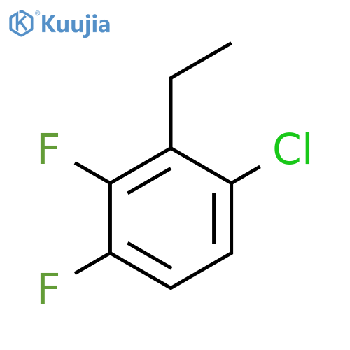1-Chloro-3,4-difluoro-2-ethylbenzene structure