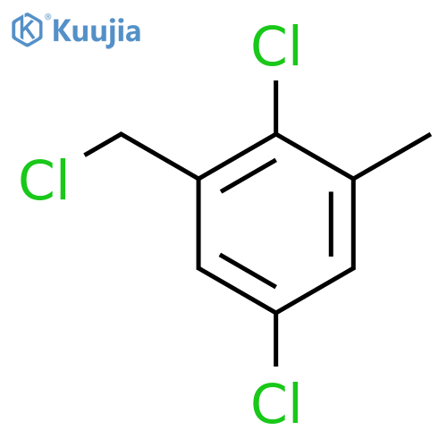 2,5-Dichloro-3-methylbenzyl chloride structure