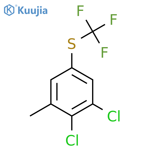 2,3-Dichloro-5-(trifluoromethylthio)toluene structure