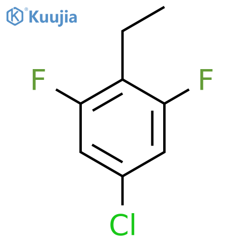 1-Chloro-3,5-difluoro-4-ethylbenzene structure