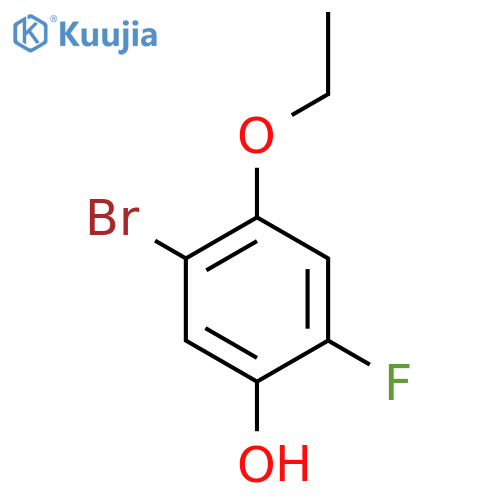 5-Bromo-4-ethoxy-2-fluorophenol structure