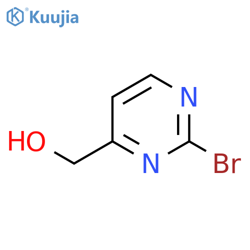 (2-Bromopyrimidin-4-yl)methanol structure