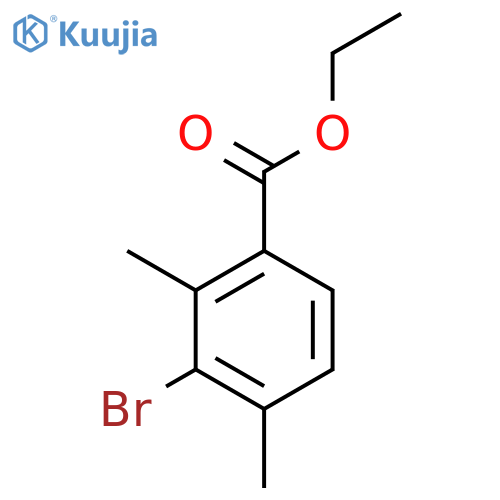Ethyl 3-bromo-2,4-dimethylbenzoate structure
