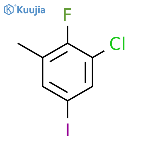 3-Chloro-2-fluoro-5-iodotoluene structure