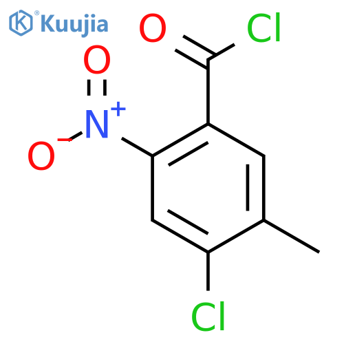 4-Chloro-5-methyl-2-nitrobenzoyl chloride structure