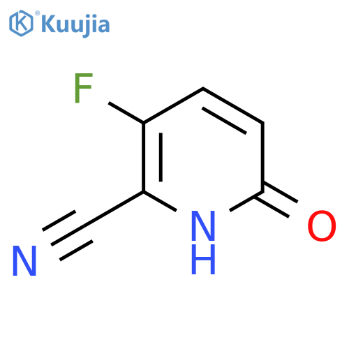3-Fluoro-6-hydroxypicolinonitrile structure