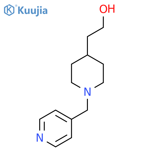 2-(1-(Pyridin-4-ylmethyl)piperidin-4-yl)ethan-1-ol structure