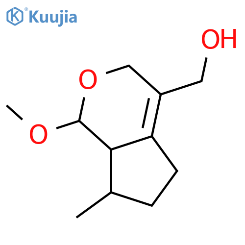 4-Iridene-1,11-diol; (1β,8α,9β)-form, 1-Me ether structure
