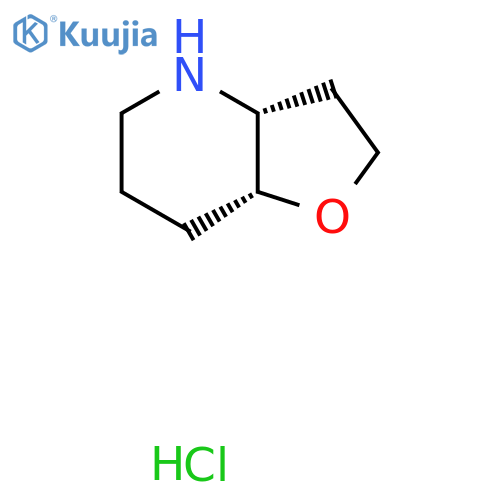 (3aR,7aR)-Octahydrofuro[3,2-b]pyridine hydrochloride structure