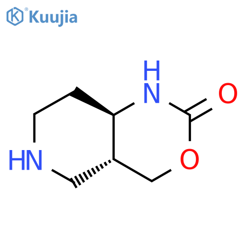 Rac-(4ar,8ar)-octahydro-1h-pyrido[4,3-d][1,3]oxazin-2-one structure