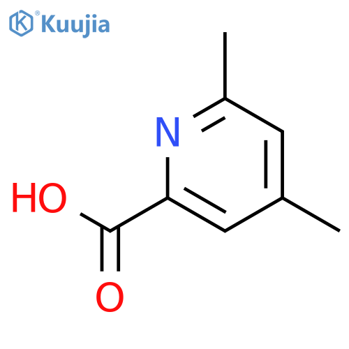 4,6-dimethylpyridine-2-carboxylic acid structure