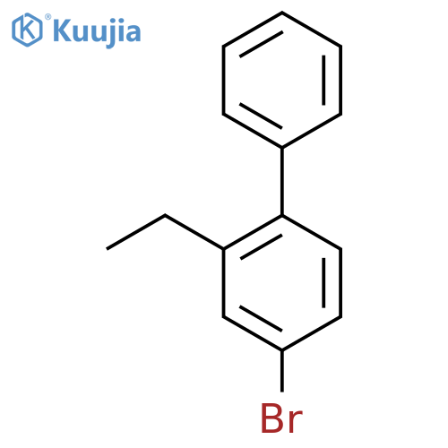 4-Bromo-2-ethylbiphenyl structure
