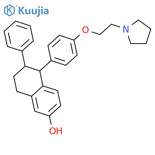 Lasofoxifene structure