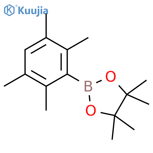 1,3,2-Dioxaborolane, 4,4,5,5-tetramethyl-2-(2,3,5,6-tetramethylphenyl)- structure