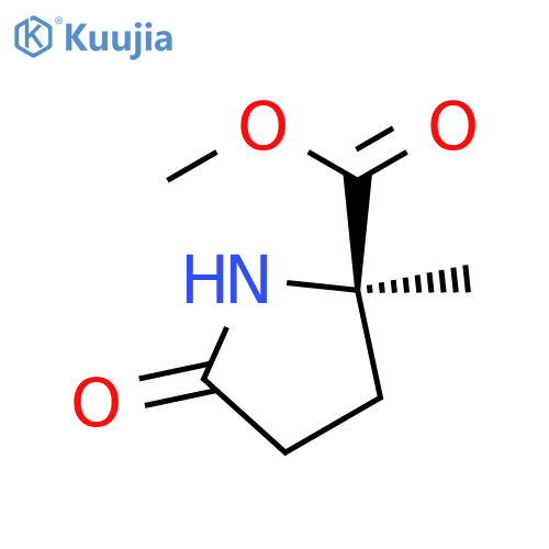 METHYL (2R)-2-METHYL-5-OXOPYRROLIDINE-2-CARBOXYLATE structure