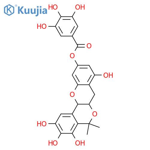 Elaeocyanidin; O-De-Me, 7-O-(3,4,5-trihydroxybenzoyl) structure