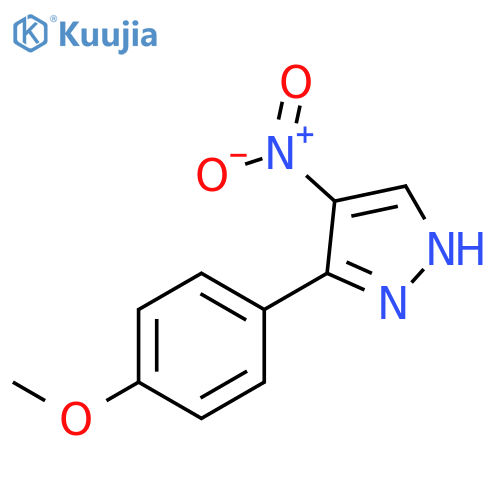 3-(4-Methoxy-phenyl)-4-nitro-1H-pyrazole structure
