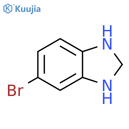 5-Bromo-2,3-dihydro-1H-benzimidazole structure