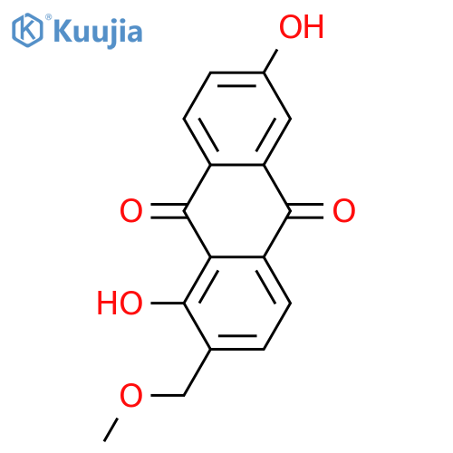 1,6-Dihydroxy-2-(hydroxymethyl)anthraquinone; 1'-Me ether structure