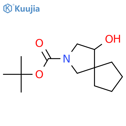 TERT-BUTYL 4-HYDROXY-2-AZASPIRO[4.4]NONANE-2-CARBOXYLATE structure