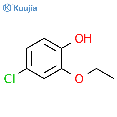 4-CHLORO-2-ETHOXYPHENOL structure