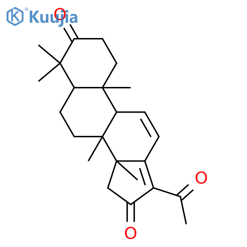 22,23,24,25,26,27-Hexanorprotosta-11,13(17)-diene-3,16,20-trione structure