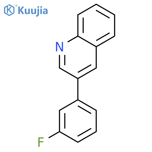 3-(3-Fluoro-phenyl)-quinoline structure