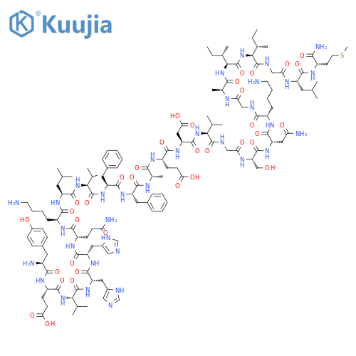 β-Amyloid (10-35), amide structure