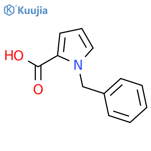 1-Benzyl-1H-pyrrole-2-carboxylic Acid structure