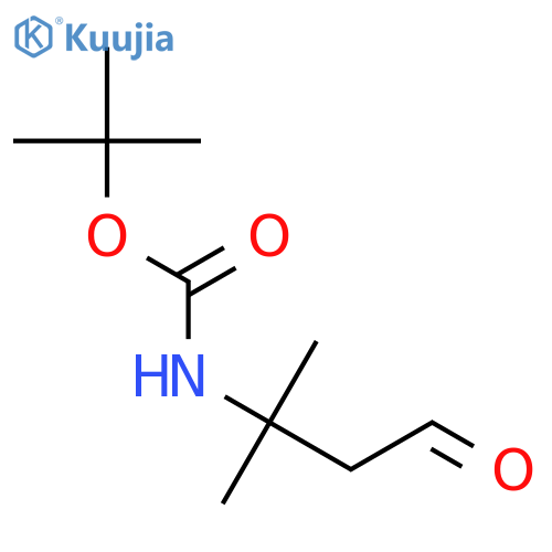 tert-Butyl 2-Methyl-4-oxobutan-2-ylcarbamate structure