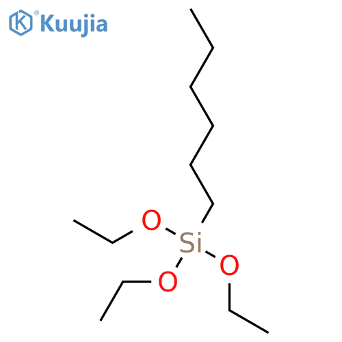 N-Hexyltriethoxysilane structure
