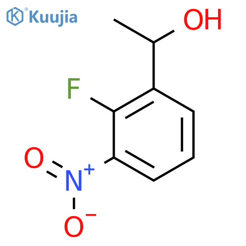 1-(2-Fluoro-3-nitrophenyl)ethanol structure