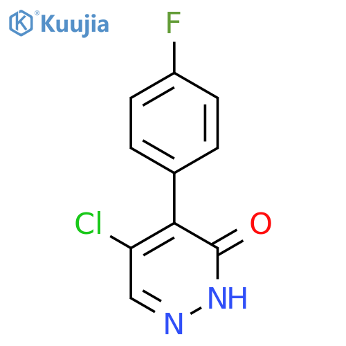 5-Chloro-4-(4-fluorophenyl)pyridazin-3(2H)-one structure