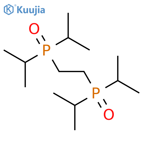 Phosphine oxide, [2-[bis(1-methylethyl)phosphinyl]ethyl]bis(1-methylethyl)- structure