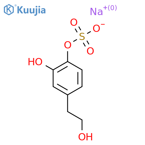 Hydroxy Tyrosol 4-Sulfate Sodium Salt structure